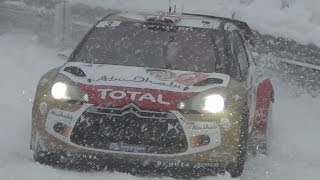 Rally Montecarlo 2014 HD HighlightsMelichárek incident Turini [upl. by Solraced]