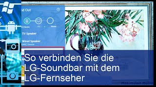 So verbinden Sie die LGSoundbar mit dem LGFernseher [upl. by Marcile683]