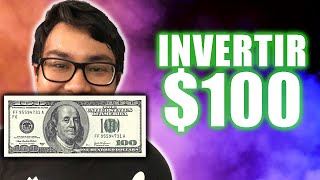 Como invertir con poco dinero  8 Maneras de invertir con 100 [upl. by Dnalel79]