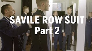 How to make a Savile Row Suit Part 2 – with Anderson amp Sheppard  FASHION AS DESIGN [upl. by Brie45]