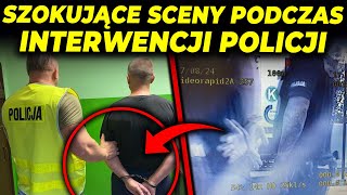 PIJANY UKRAINIEC PRÓBOWAŁ ZABIĆ POLICJANTA [upl. by Atteselrahc]