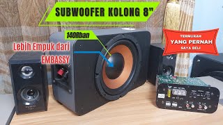 Subwoofer 8 inch Termurah Gimana Suaranya [upl. by Anaed]