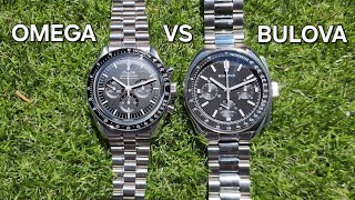 Omega Speedmaster vs Bulova Lunar Pilot  Comparison [upl. by Leirua]