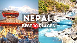 Amazing Places to visit in Nepal  Travel Video [upl. by Nnael]