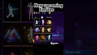 New upcoming emotes 😱 newob36update ff freefireclipes newemotefree newsupdate emotfreefire [upl. by Aver193]