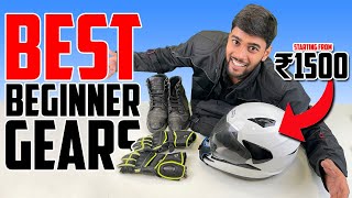 Best Bike Riding Gear for Beginner Under ₹15K NO need to spend 50000 Feat Royal Enfield [upl. by Brandyn]