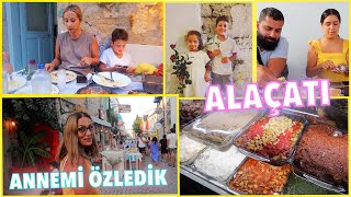 MİZGİN VE SERHAT ANNEMSİZ YAPAMADILAR 🤗 ALAÇATI ÇOK KALABALIK TATİL VLOG DEVAMKE 🤓 [upl. by Fowler]