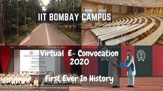 IIT Bombay Convocation 2020  Virtual EConvocation  IIT Bombay Campus [upl. by Stephani472]