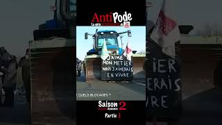 Les agriculteurs attaquent Paris   shorts 1 [upl. by Reinold]