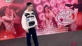 Bulgarian Music Idol  Poor Imitation of Michael Jackson [upl. by Agretha]