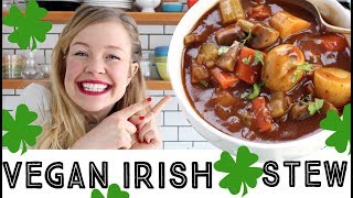 Vegan Irish Stew  Quick and Easy Stew Recipe [upl. by Noral]