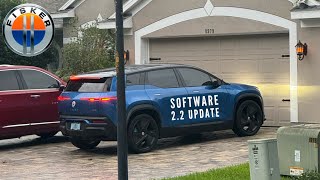 FISKER OCEAN SOFTWARE UPDATE 22 [upl. by Aissilem179]