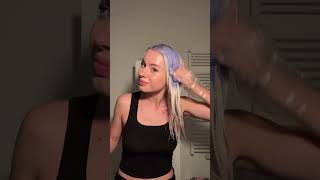 How to blonde ❄️🫶🏼colorglow hairtutorial shorts schwesterkim [upl. by Nylac]