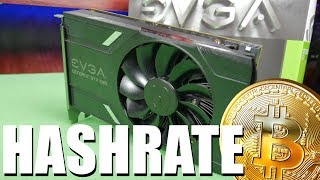 GTX 1060 3GB Hashrate  Zcash  Monero  Ethereum  Vertcoin [upl. by Epoillac]