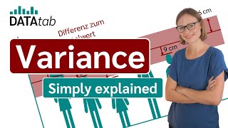 Variance Simply explained [upl. by Aerahs]