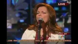 Martina McBride  Live 05 Imus in the Morning  Seven Song Medley [upl. by Brena]