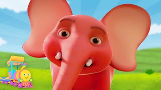 Ek Mota Hathi Ghumne Chala एक मोटा हाथी Hindi Cartoon and Kids Animated Videos [upl. by Alake672]