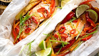 Unleash your inner chef with this easy Salmon en Papiotte recipe [upl. by Studner]