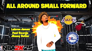 MY OFFICIAL NBA 2K25 SF BUILD IS THE BEST BUILD IN THE GAME [upl. by Duncan]