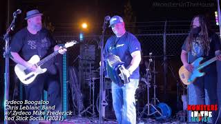 Zydeco Boogaloo  The Chris LeBlanc Band w Zydeco Mike Frederick 2021 Red Stick Social [upl. by Liam]