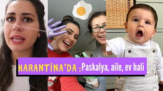 Karantina Vlog  Bu hafta 🐰 Evdeyiz [upl. by Aerol]