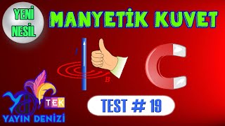 Manyetik Kuvvet  Manyetizma  Test 19  Yayın Denizi  TEK  AYT Fizik [upl. by Marfe]