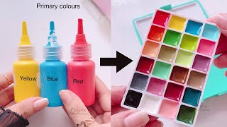 How to make 24 colors with primary colors [upl. by Nuhsed586]