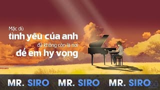 Tự Lau Nước Mắt  Mr Siro Official Lyrics Video [upl. by Nyved]