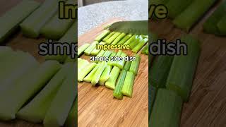 How to WOW your guest with just 3 ingredients  Celery Revolution [upl. by Bullard]