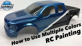 How to Paint your RC Body with Multiple Colors  Pactra Paint Series EP4 [upl. by Alberic]