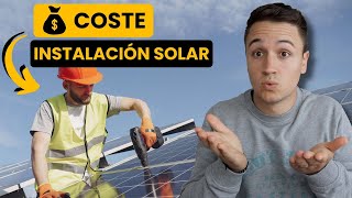 ¿Cuánto cuesta instalar placas solares en casa  Precios 2024 [upl. by Ahtiuqal]