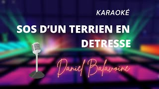 Daniel Balavoine  SOS dun terrien en détresse Karaoké [upl. by Miah]