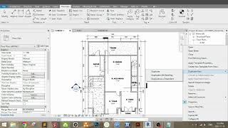 TUTORIAL REVIT  DUPLICATE VIEW VIEW TEMPLATE PROJECT PARAMETER PART 1 [upl. by Massingill]