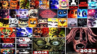 Every 5000 Jumpscare in FNAF WORLD OF JUMPSCARES [upl. by Toddy402]