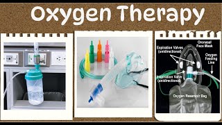 Pediatric Ventilation  Oxygen therapy and oxygen delivery devices [upl. by Weintrob]