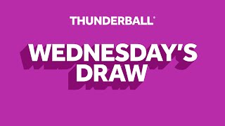 The National Lottery Thunderball draw results from Wednesday 13 December 2023 [upl. by Arotahs]