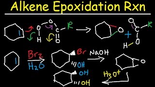 Alkene Epoxidation Reaction Mechanism  Peroxy Acid MCPBA [upl. by Ayanaj360]