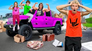 WORLDS STRONGEST FAMILY MOVES IN to save my Stolen McLaren [upl. by Kcirddehs]