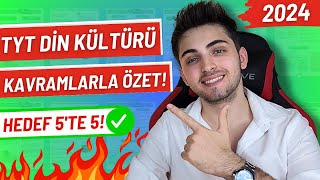 2024 TYT DİN KAVRAMLARLA SON TEKRAR 🔥 Bunları Bilmeden Sınava Girme  yks tyt [upl. by Tocci]