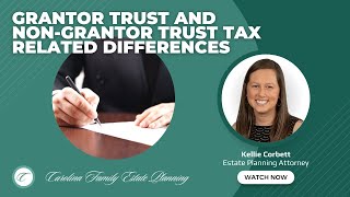 Grantor Trust and NonGrantor Trust Tax Related Differences [upl. by Anayeek973]