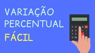 Como Calcular Variação Percentual na Calculadora Comum  Método Super Fácil [upl. by Codding]