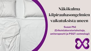 Näkökulma kilpirauhasongelmien vaikutuksista uneen  Mitä itse voisi tehdä nukkuakseen paremmin [upl. by Lonyer]