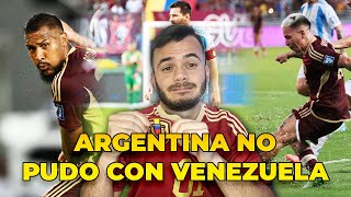 ¡INCREÍBLE Venezuela le roba puntos a Argentina  ANÁLISIS OBJETIVO [upl. by Yrogreg]