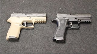 Sig P320 X Carry vs P320 Compact [upl. by Esmond]