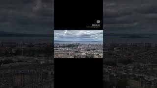 Calton Hill Edinburgh edinburgh viral destination trending viewpoint scotland travelvlog [upl. by Cynthia]