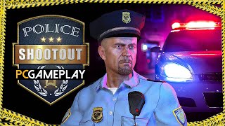 Police Shootout Gameplay PC [upl. by Enirahtak]