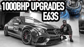 MY 1000BHP E63S GETS NEW TITANIUM INTAKES CRAZY IMPROVEMENT 🙉😳😨 [upl. by Emarej299]