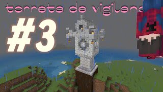 hice una torreta de vigilancia en MC I 3 [upl. by Kermy223]