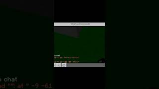 How To Execute The FillRemove Command in Minecraft Bedrock minecraft shorts [upl. by Alfonse]