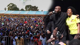 HON NYAMUTOORO JOINS EDDY KENZO ON STAGE BEFORE PRESIDENT MUSEVENI IN KITGUM [upl. by Goodrich680]